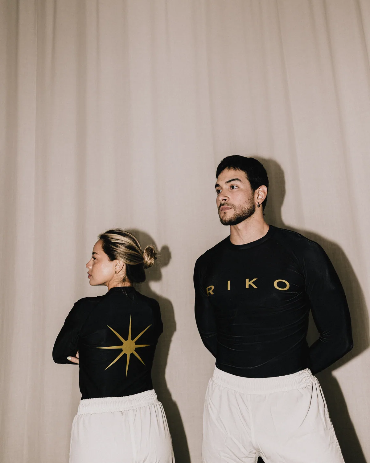 Rashguard · Squid Ink, worn